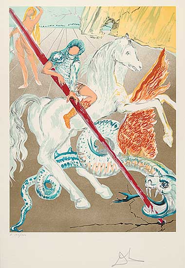 #85 ~ Dali - The Lance of Chivalry  #E120/350