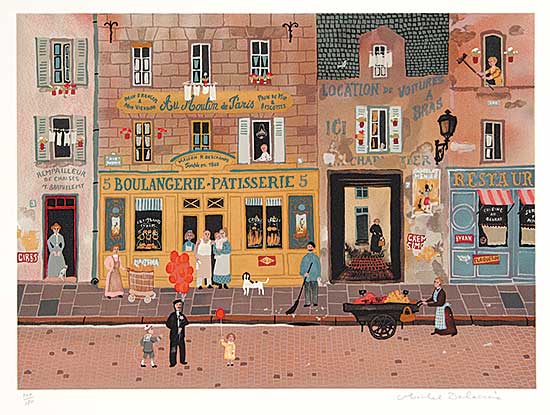#96 ~ Delacroix - Untitled - Boulangerie Patissirie  #100/150