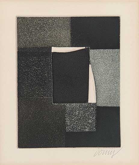 #101 ~ Dorny - Untitled - Black and White Squares