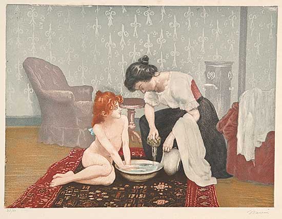 #131 ~ Maurin - Untitled - Mother Daughter  #25/50
