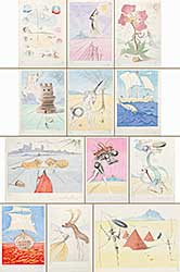 #69 ~ Dali - The Twelve Tribes of Israel  #XXVII/XXXV