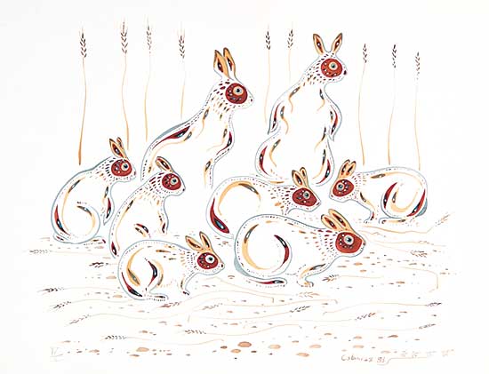 #2 ~ Cobiness - Untitled - Eight Bunnies