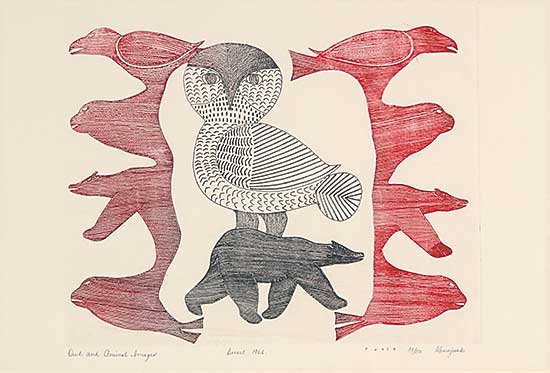 #14 ~ Ashevak - Owls and Images  #33/50