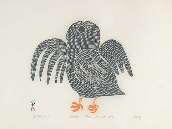 #39 ~ Qinnuayuak - Little Owl  #48/50
