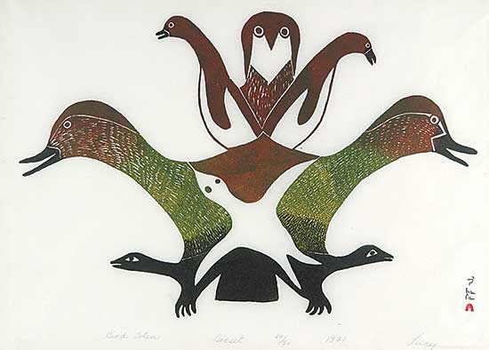 #40 ~ Qinnuayuak - Bird Totem  #40/50