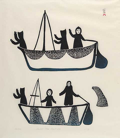 #42 ~ Qinnuayuak - Umiaks  #22/50