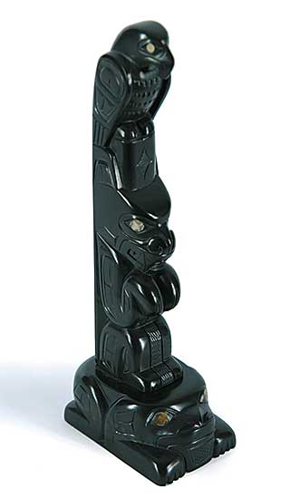 #75 ~ Pollard - Haida Eagle, Bear and Frog