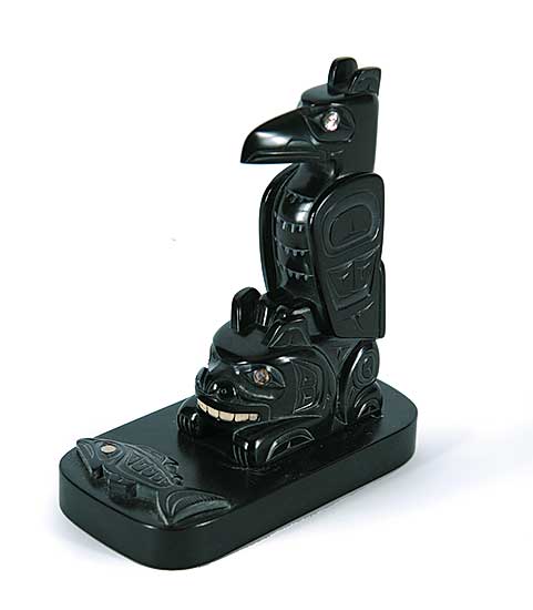 #77 ~ Pollard - Raven, Bear Haida