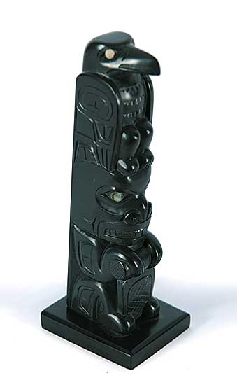 #79 ~ Pollard - Haida Raven + Beaver