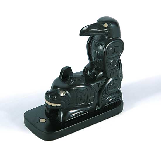 #81 ~ Pollard - Haida Raven + Bear