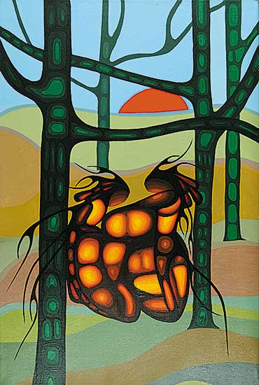 #104 ~ Youngfox - Untitled - Lovers in the Spring