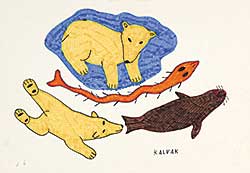 #22 ~ Inuit - Untitled - Fall Gathering