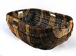 #92 ~ School - Untitled - Large Willow Basket