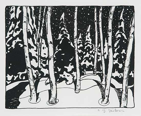 #38 ~ Jackson - Winter Night  #82/100