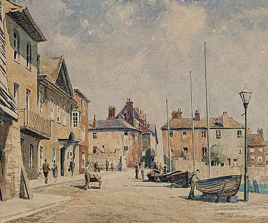 #56 ~ Leighton - Untitled - The Old Fishing Village