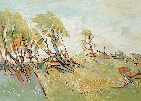 #70 ~ Lindoe - Aspens and Flowers
