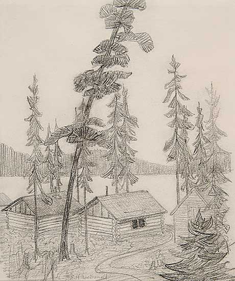 #73 ~ MacDonald - Untitled - Cabins on the Lake