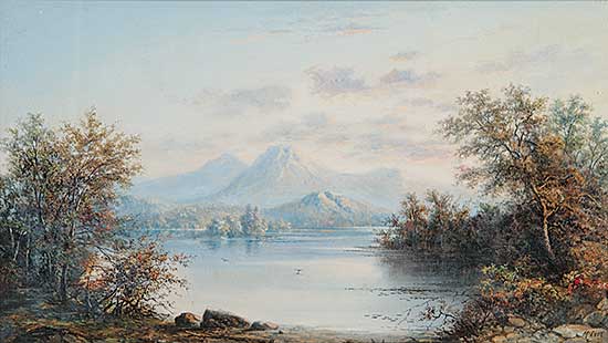 #83 ~ McEvoy - Untitled - Still Mountain Lake