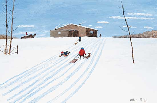#114 ~ Sapp - Kids are Sliding and Having Lots of Fun