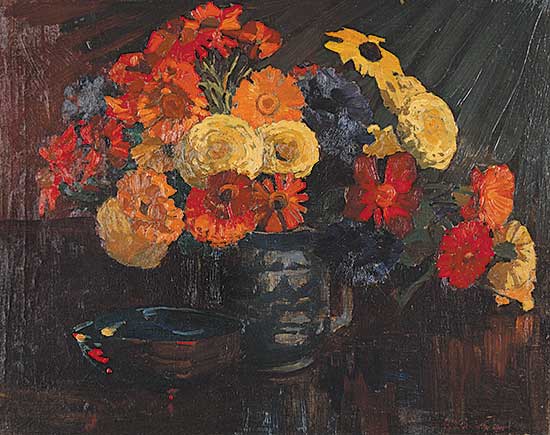 #127 ~ Wrinch - Untitled - Floral Bouquet