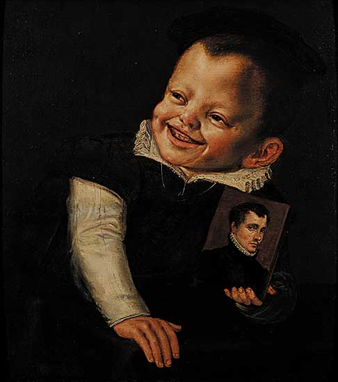 #226 ~ Pourbus - Untitled - Boy with Portrait