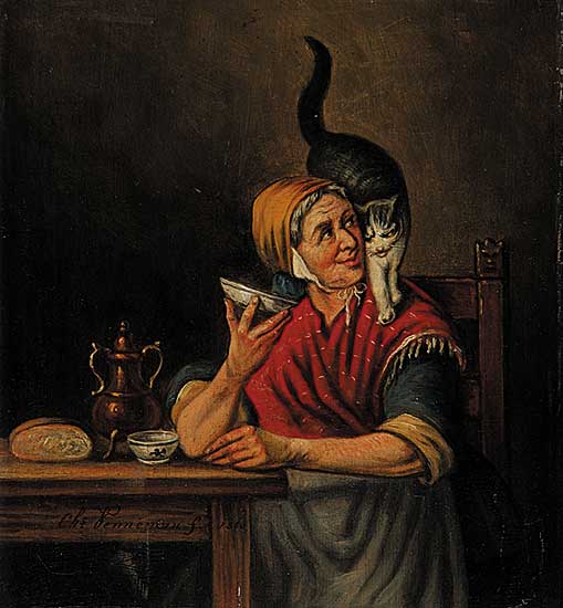 #232 ~ Venneman - Untitled - Feeding Time