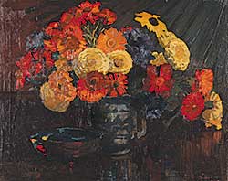 #127 ~ Wrinch - Untitled - Floral Bouquet