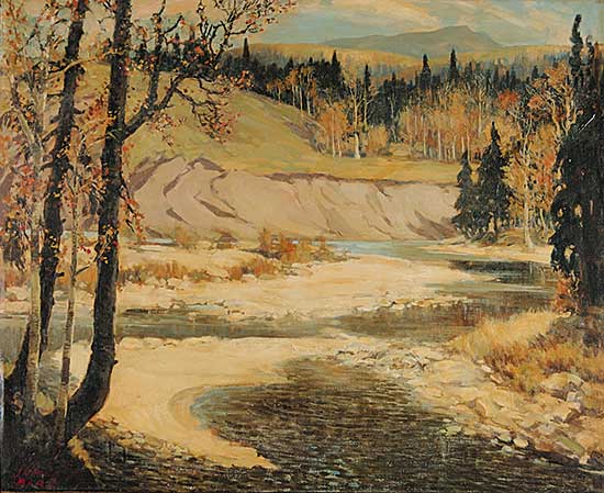 #428 ~ Bird - Untitled - Foothills in Springtime