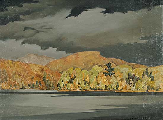 #446 ~ Brown - Coming Storm, Oxtongue Lake