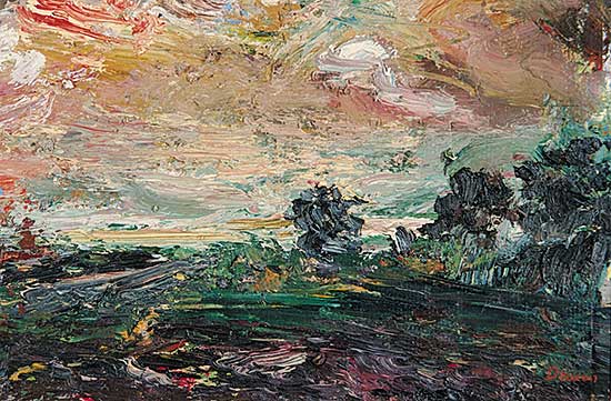 #473 ~ Deacon - Untitled - Moody Landscape