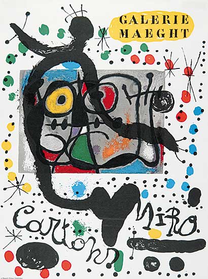 #606 ~ Miro - Gallerie Maeght - Miro