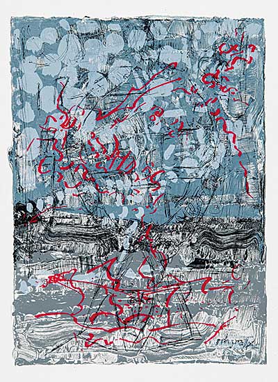 #672 ~ Riopelle - Derriere le Miroir 232