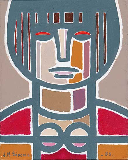 #680 ~ Sanchez - Untitled - Portrait of a Woman