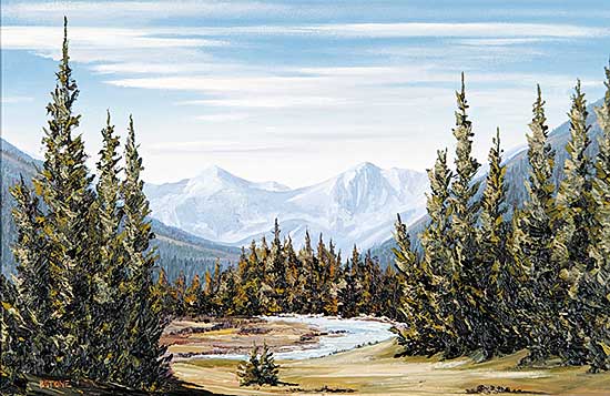 #746 ~ Stone - Vermillion River Valley