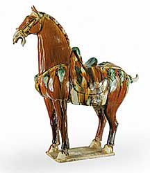 #702 ~ School - Untitled - Large Tang Horse