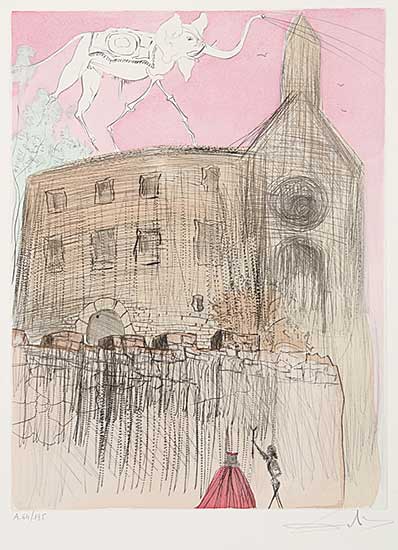 #91 ~ Dali - Gala's Castle  #A 64/195
