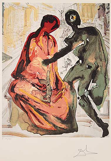 #100 ~ Dali - Anthony i Cleopatra  #I232/350