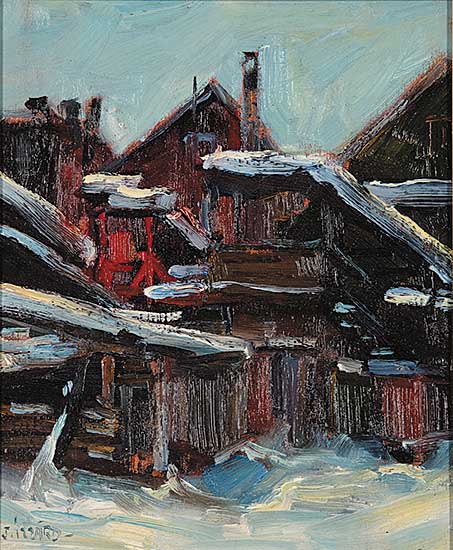 #155 ~ Izzard - Houses at Ambleside, West Vancouver
