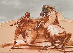 #259 ~ Weisbuch - Untitled - Horse Tamer  #223/250