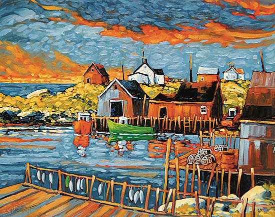 #12.1 ~ Charlesworth - Red Sky at Night [Nova Scotia]