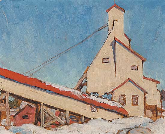 #13 ~ Collier - Headframe, Omega Mine, Larder Lake, Ont.