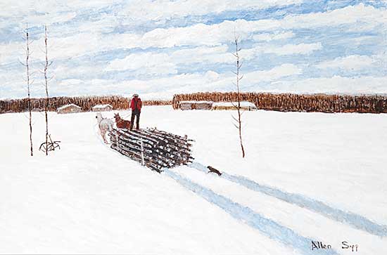 #86 ~ Sapp - Bringing Home a Load of Wood