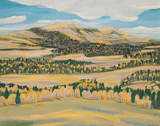 #98 ~ Snow - Autumn Landscape