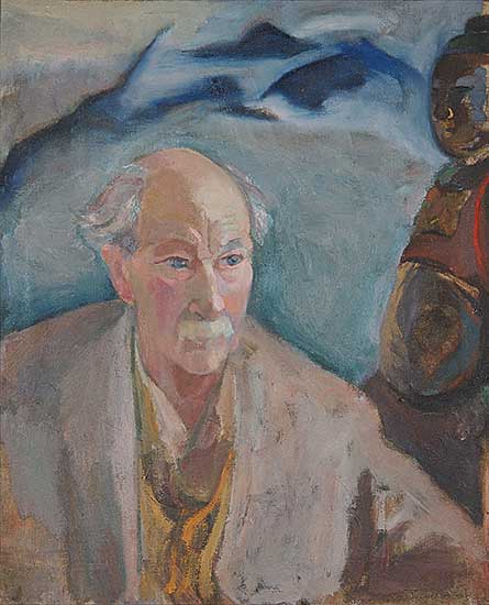 #109 ~ Weatherbie - Untitled - Portrait of Mortimer-Lamb
