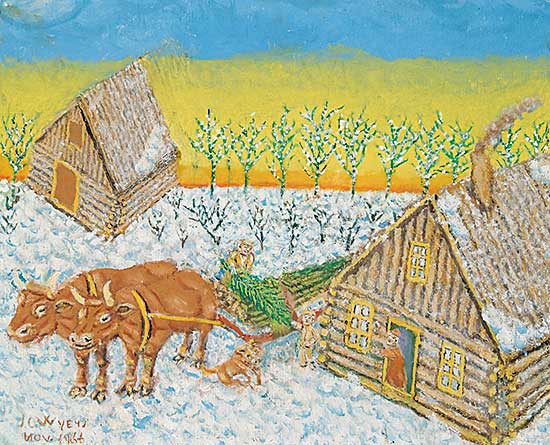 #111 ~ Wyers - Bringing Home the Christmas Tree