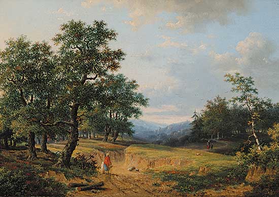 #214 ~ Koekkoek - Untitled - A Summer Walk