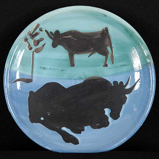 #331 ~ Picasso - Toros [2 bulls]