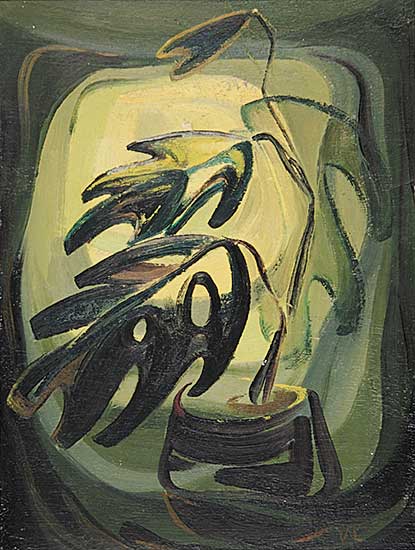 #461 ~ Lindoe - Untitled - Plant in the Window