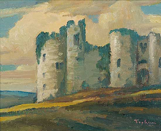 #490 ~ Topham - Storm Clouds - Chepstowe Castle
