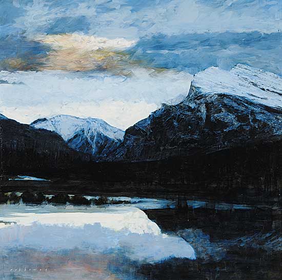 #618 ~ Bowen - Untitled - Moody Mountains